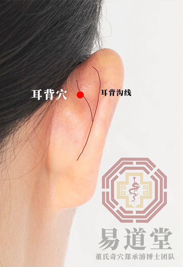 耳背穴